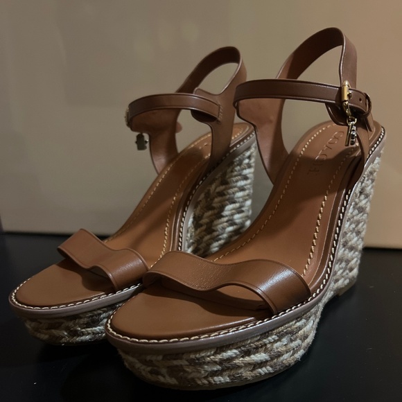 Coach wedge sandals - Picture 2 of 4